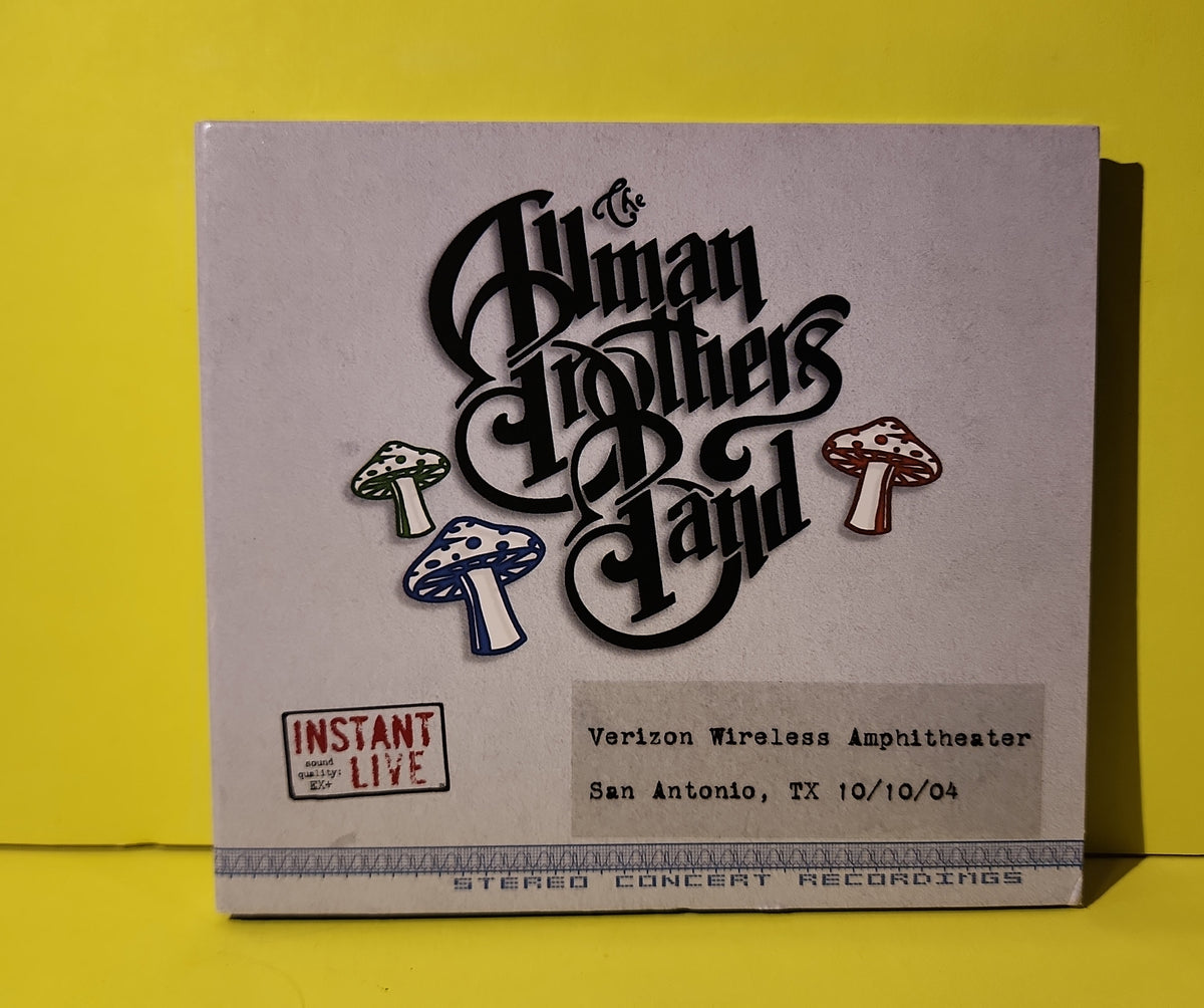 The Allman Brothers Band - Verizon Wireless Amphitheater, San Antonio, TX 10/10/04 - 2004 - Used - VG++ - CDs