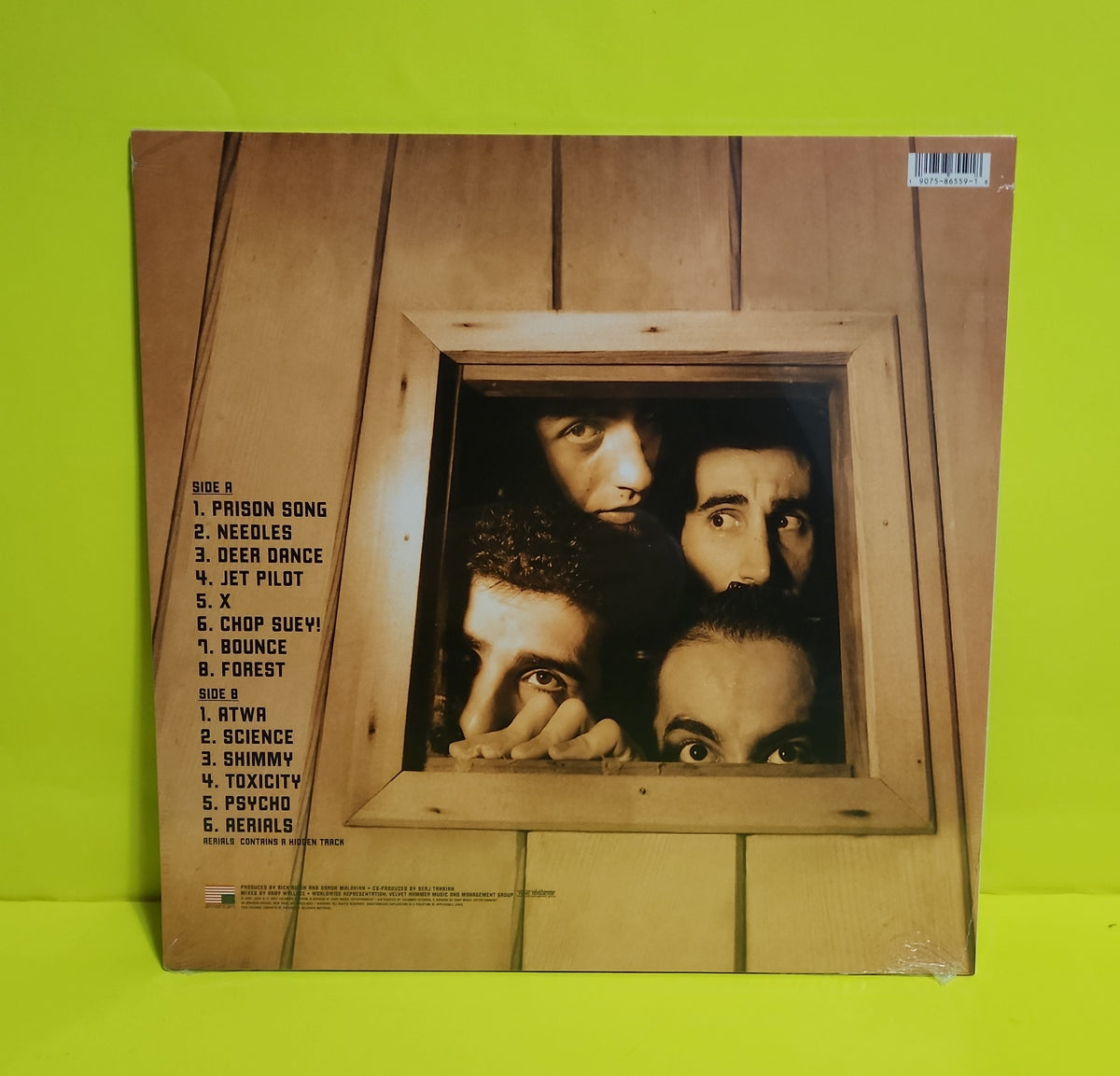 System Of A Down - Toxicity - 2018 - 19075865591 New - Sealed - Vinyl
