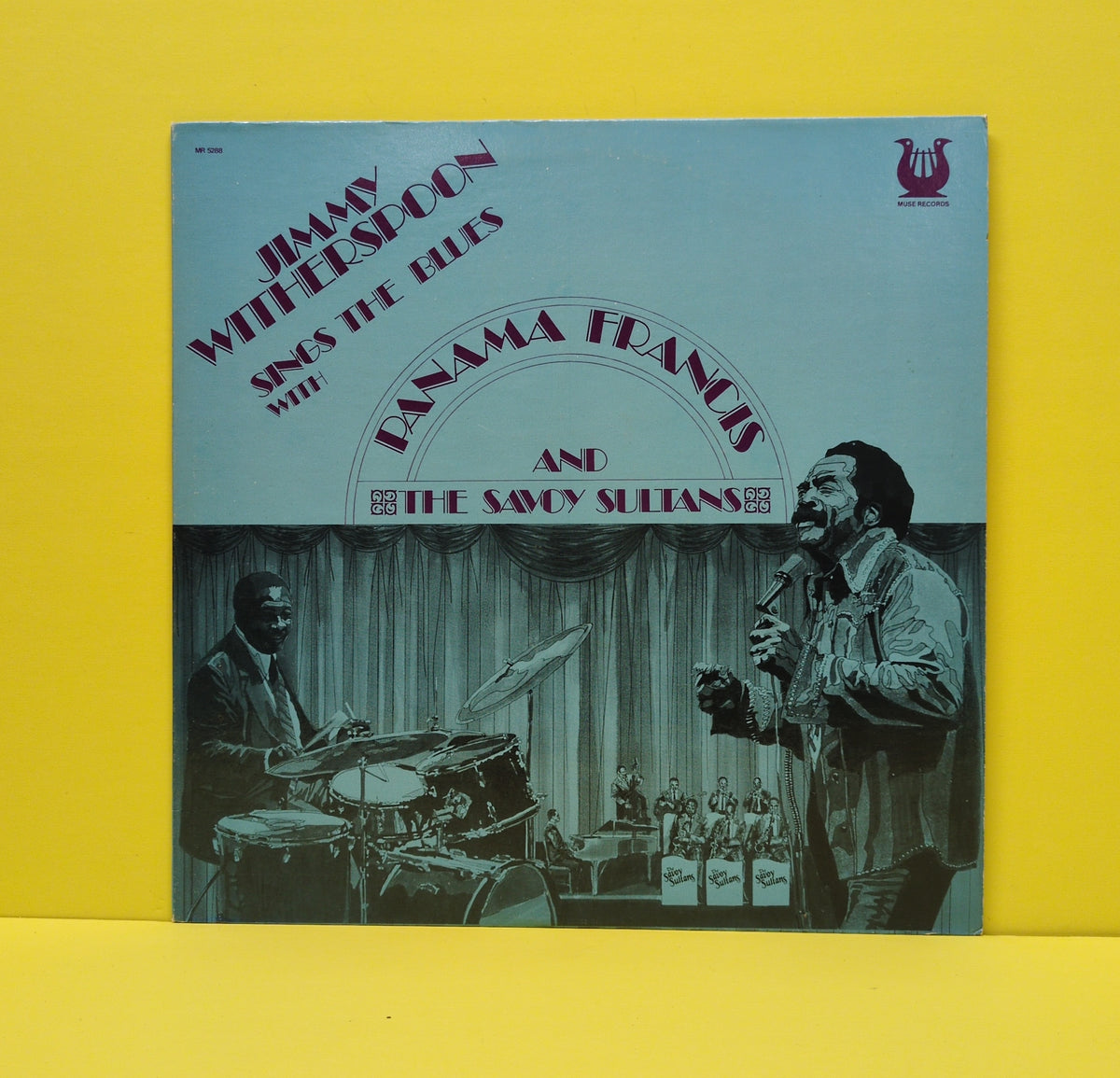 Jimmy Witherspoon - Sings The Blues With Panama Francis And The Savoy Sultans - 1983 - MR 5288 Used - EX - Vinyl