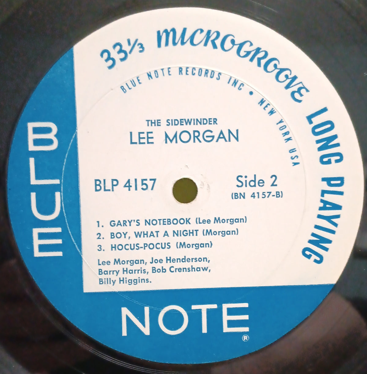 Lee Morgan - The Sidewinder (Original Mono RVG Ear NY USA) - 1964 - BLP Used - VG++ - Vinyl