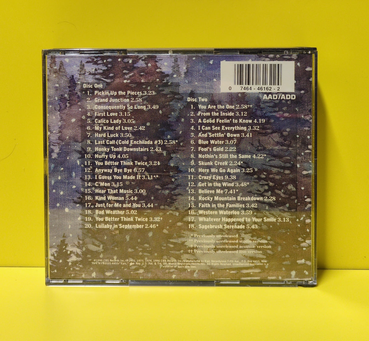 Poco - The Forgotten Trail - 1990 - E2K 46162 Used - NM - 2xCD