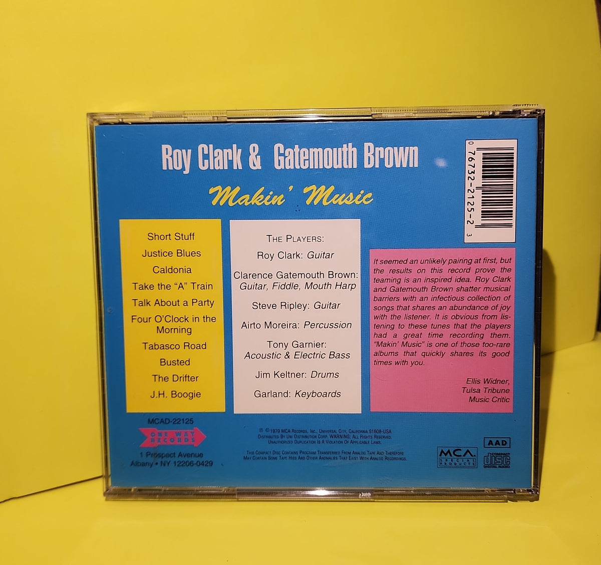 Roy Clark And Gatemouth Brown* - Makin' Music - MCAD-22125 Used - NM - CDs