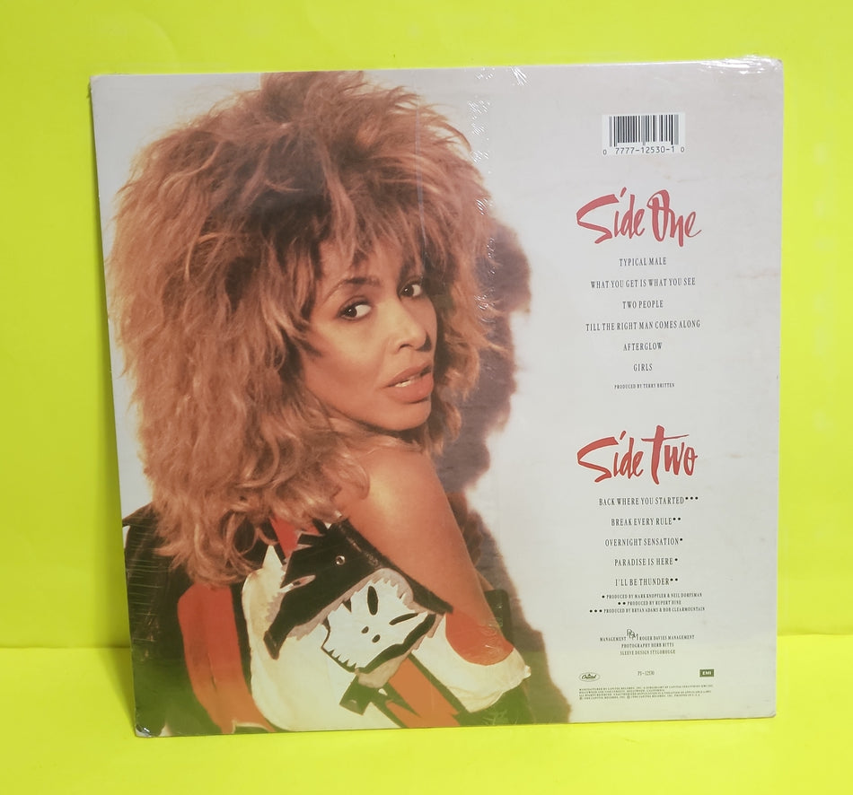 Tina Turner - Break Every Rule - 1986 - PJ-12530 New - Sealed - Vinyl