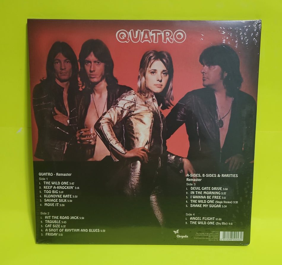 Suzi Quatro - Quatro - 2023 - CRVC1522/2 New - Sealed - Vinyl