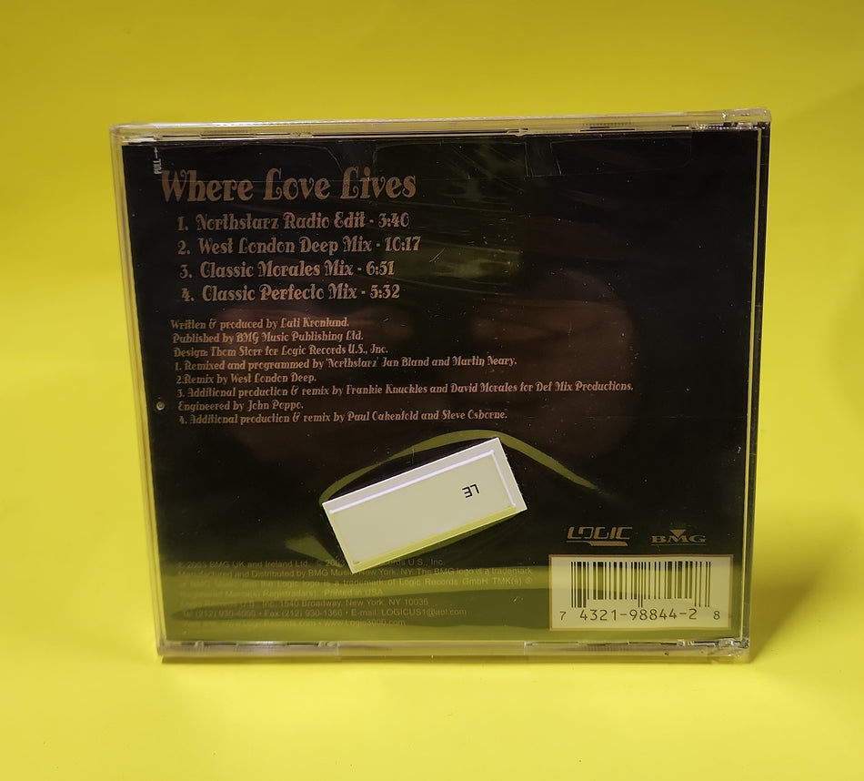 Alison Limerick - Where Love Lives - 2003 - 74321-98844-2 New - Sealed - CDs