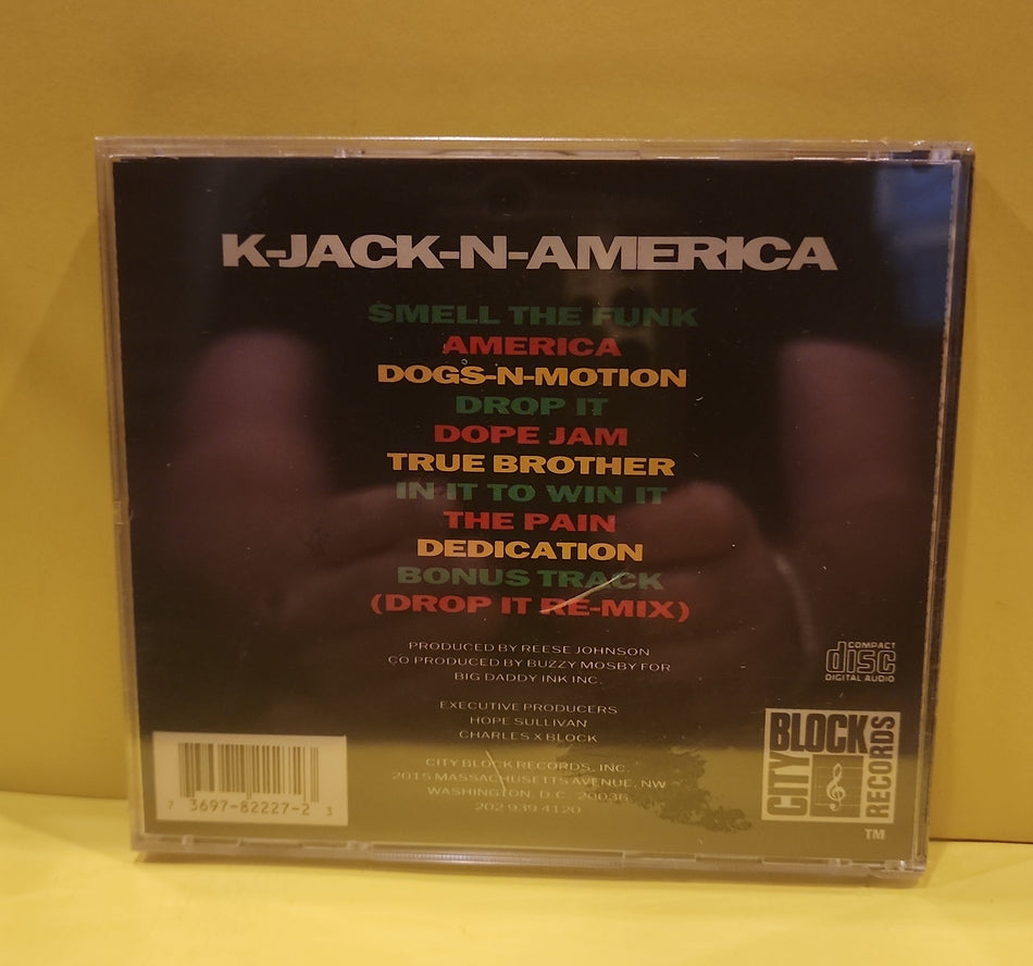 K-JACK-N-AMERICA - K-JACK-N-AMERICA - 1991 - CBR82227-2 New - Sealed - CDs