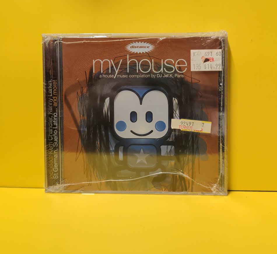 DJ Jef K - My House (A House Music Compilation) - 1997 - Sub 4831-2 New - Sealed - CDs