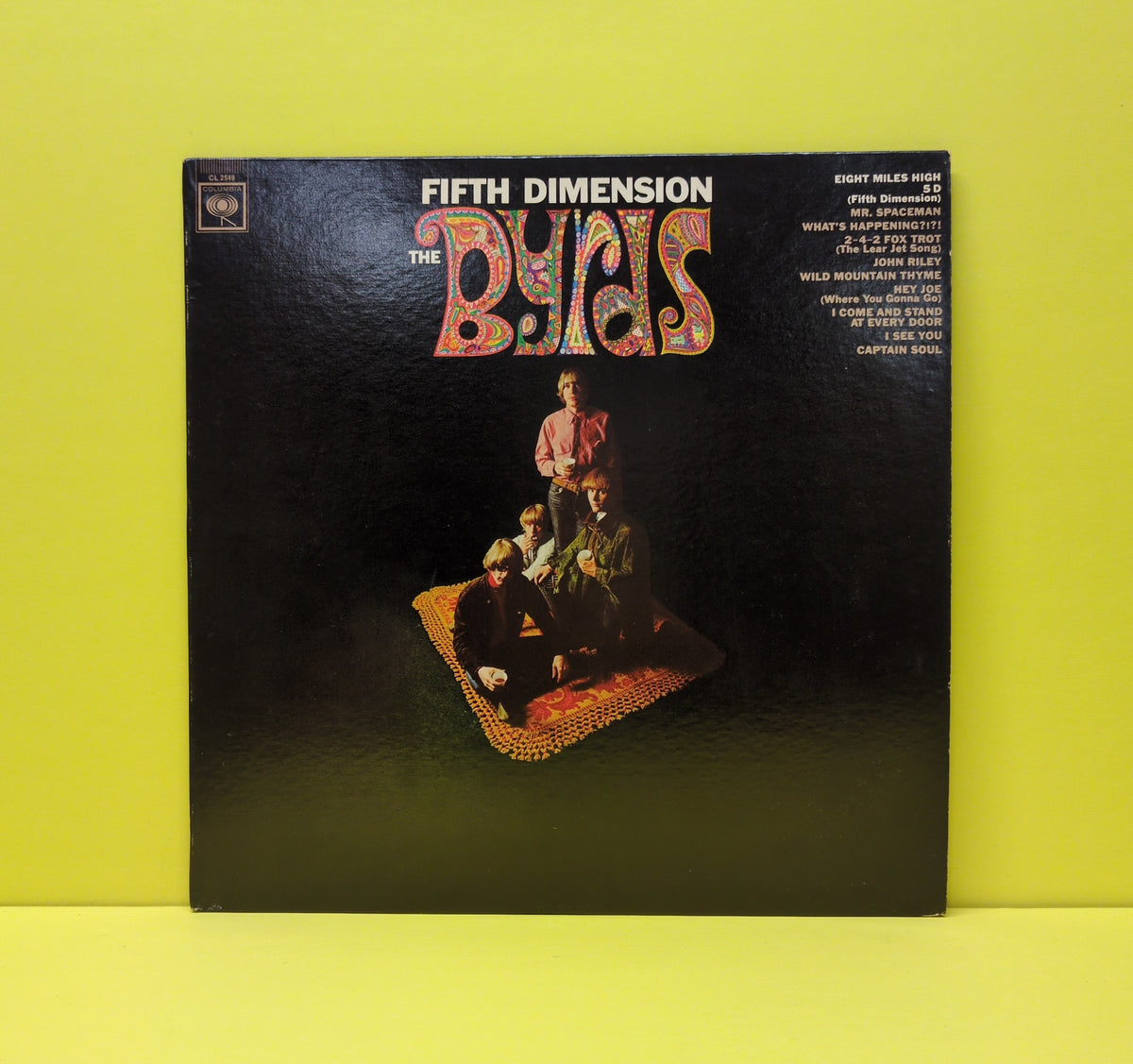 The Byrds - Fifth Dimension - 1966 - CL 2549 Used - EX - Vinyl - Mono