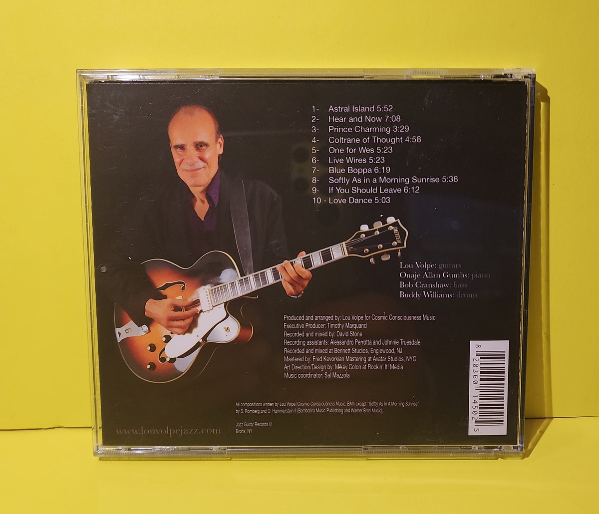 Lou Volpe - Hear And Now / Autographed  - 2010 - 070 Used - NM - CDs