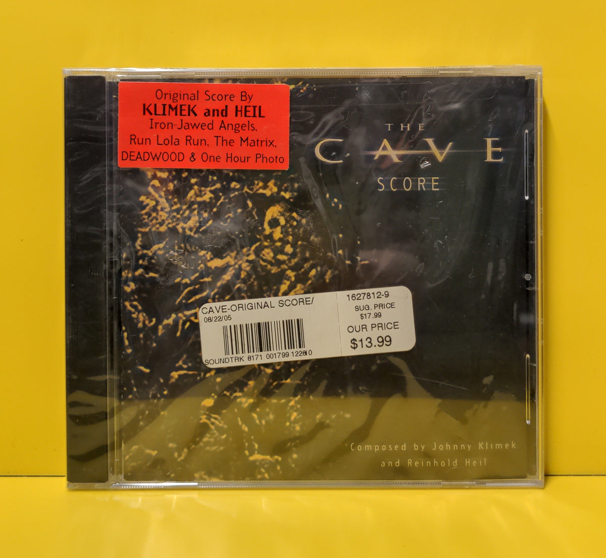 Johnny Klimek And Reinhold Heil - The Cave (Score) - 2005 - LKS 33830 New - Sealed - CDs