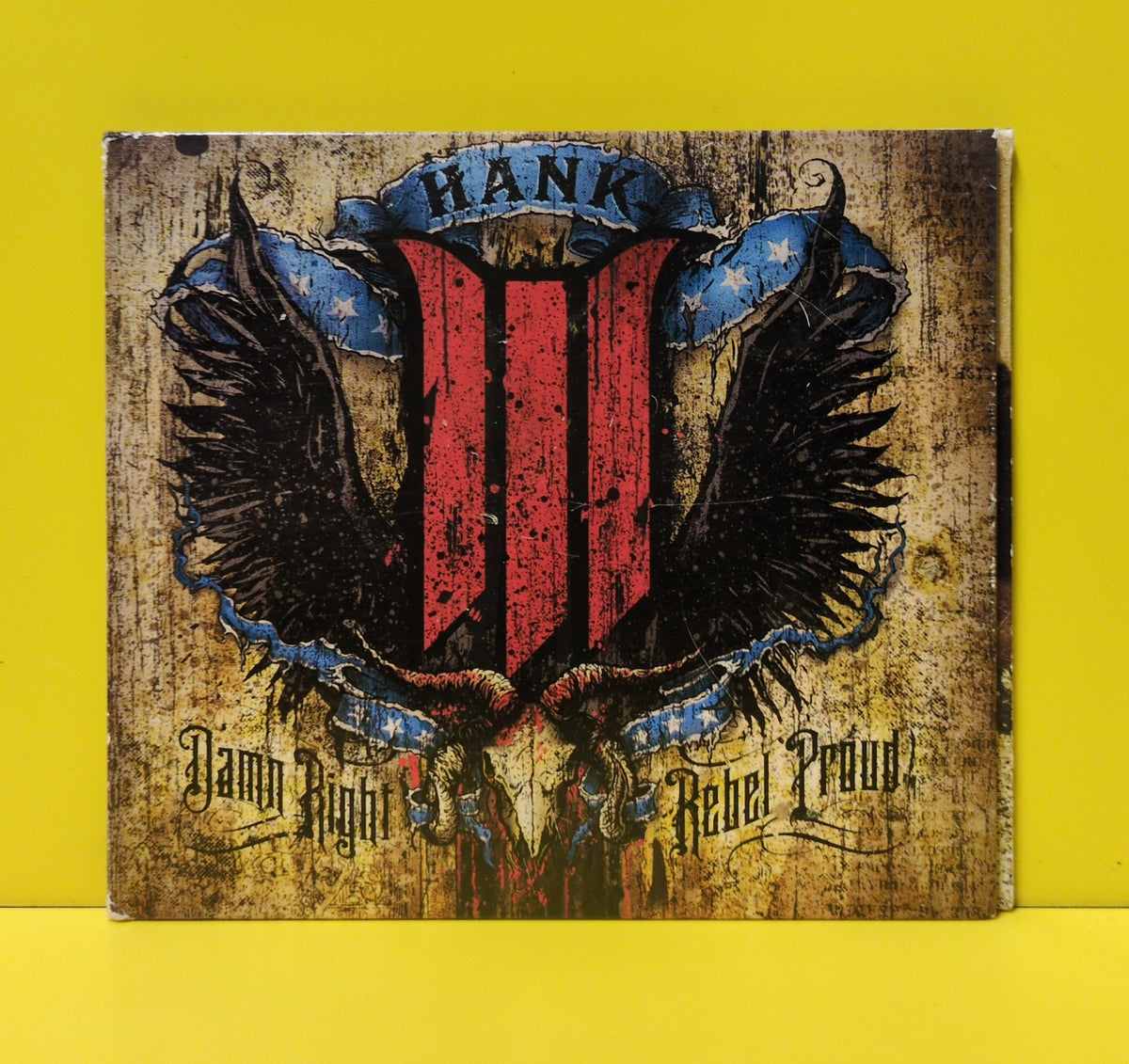Hank III - Damn Right Rebel Proud - 2008 - D2-79009 Used - EX - CDs