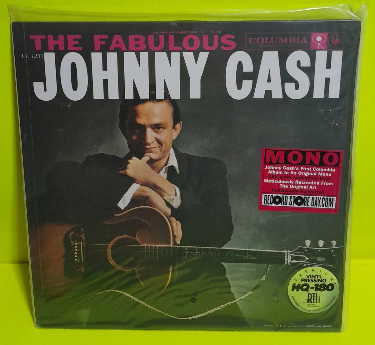 Johnny Cash - The Fabulous Johnny Cash - 2012 - CL 1253 New - Sealed - Vinyl