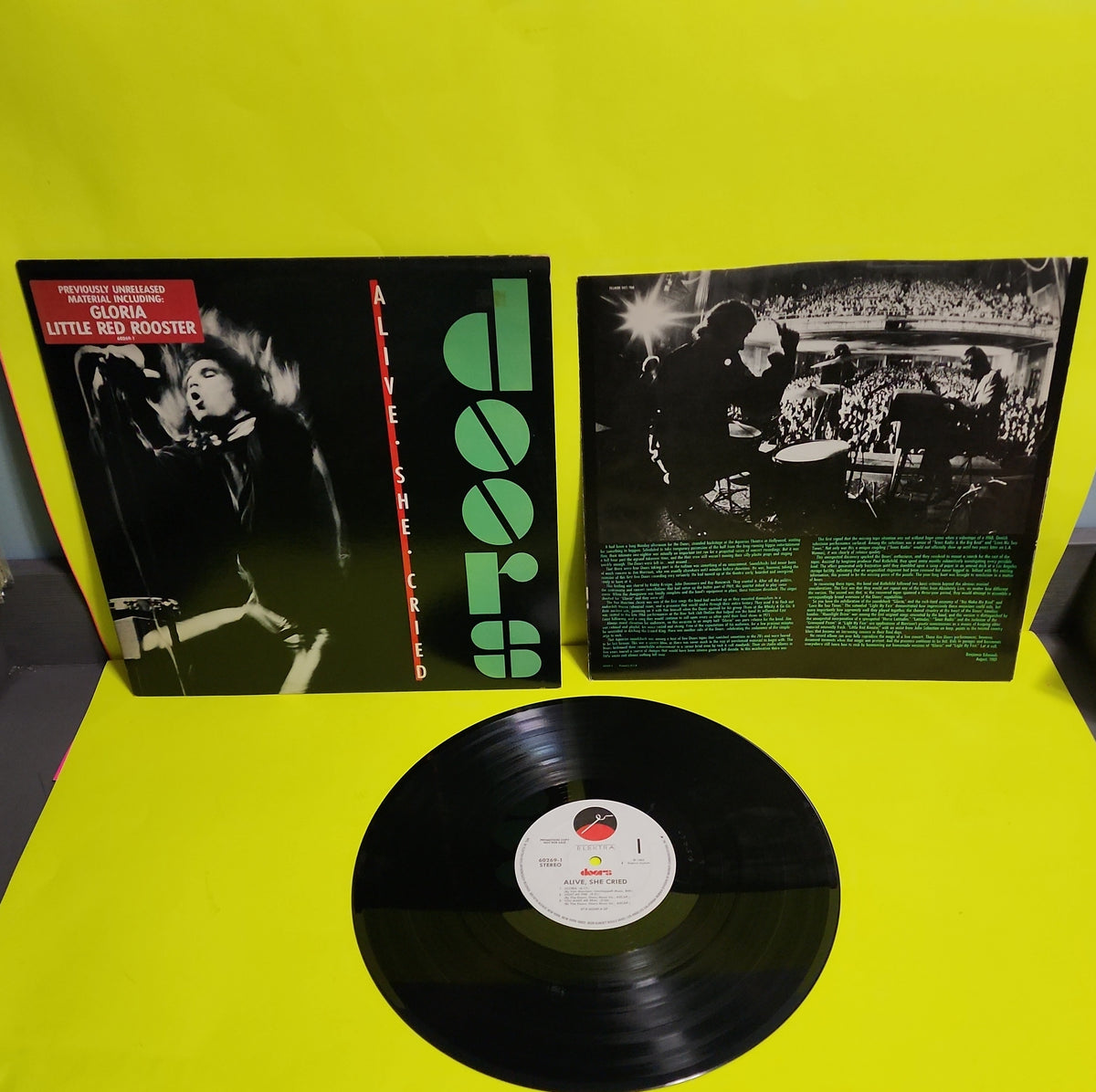 The Doors - Alive, She Cried / Promo - 1983 - 9 60269-1 Used - VG++ - Vinyl
