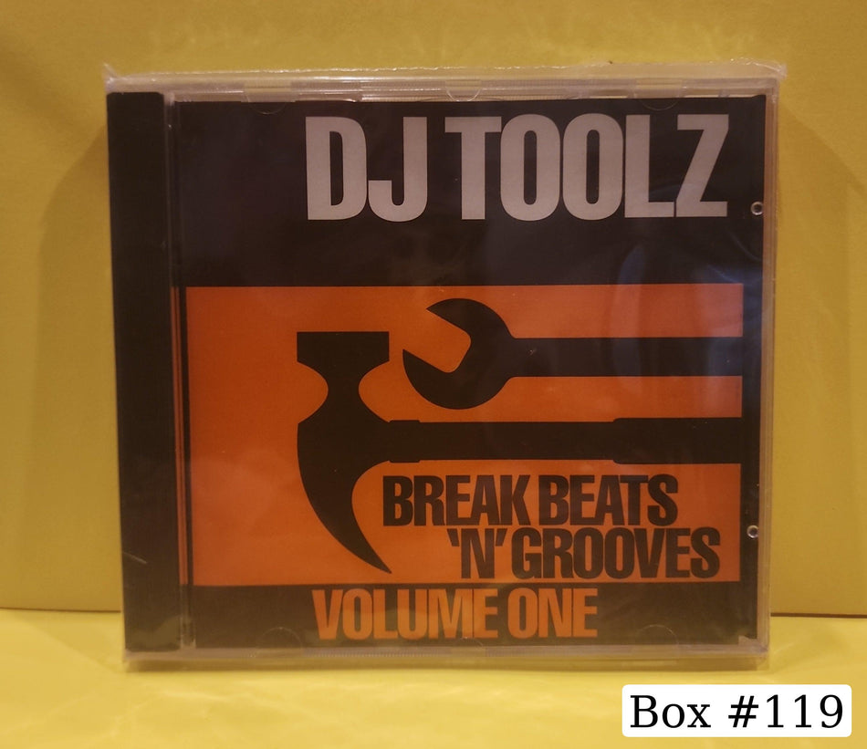 DJ Toolz - Break Beats 'N' Grooves Volume One - 1993 - TOOL CD1 New - Sealed - CDs