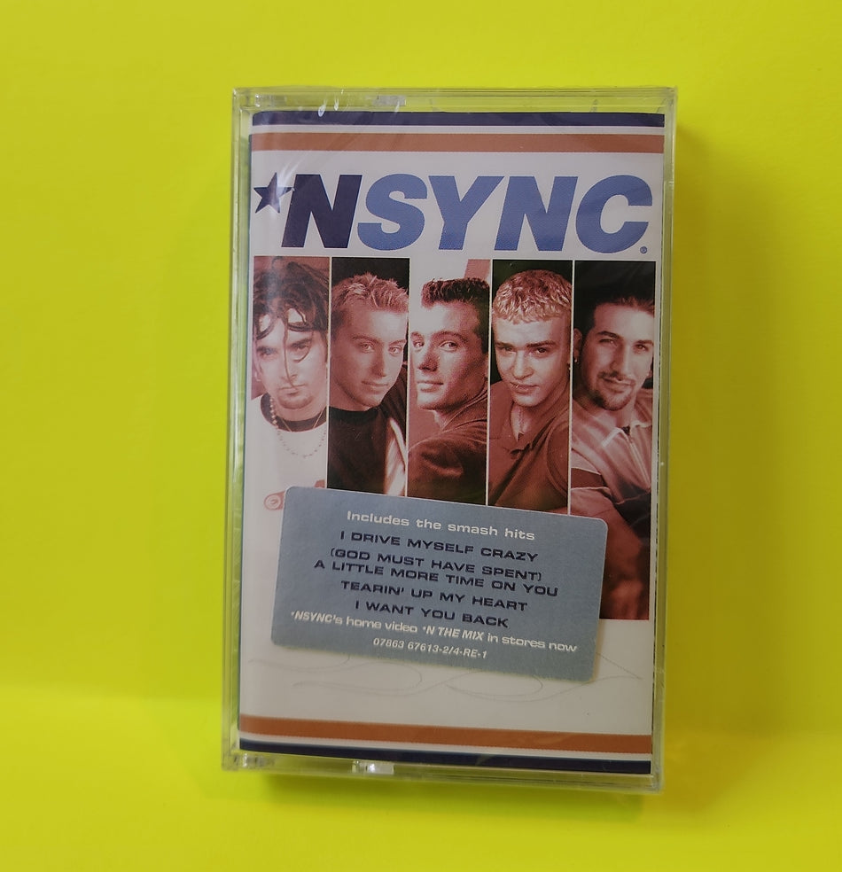 NSYNC - 'N Sync - 1998 - RCA 07863-67613-4 New - Sealed - cassettes