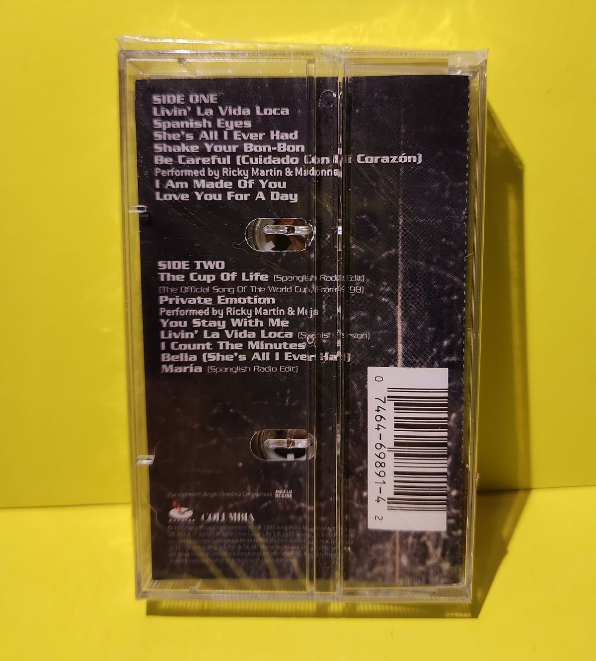 Ricky Martin - Ricky Martin - 1999 - CT 69891 New - Sealed - Cassettes