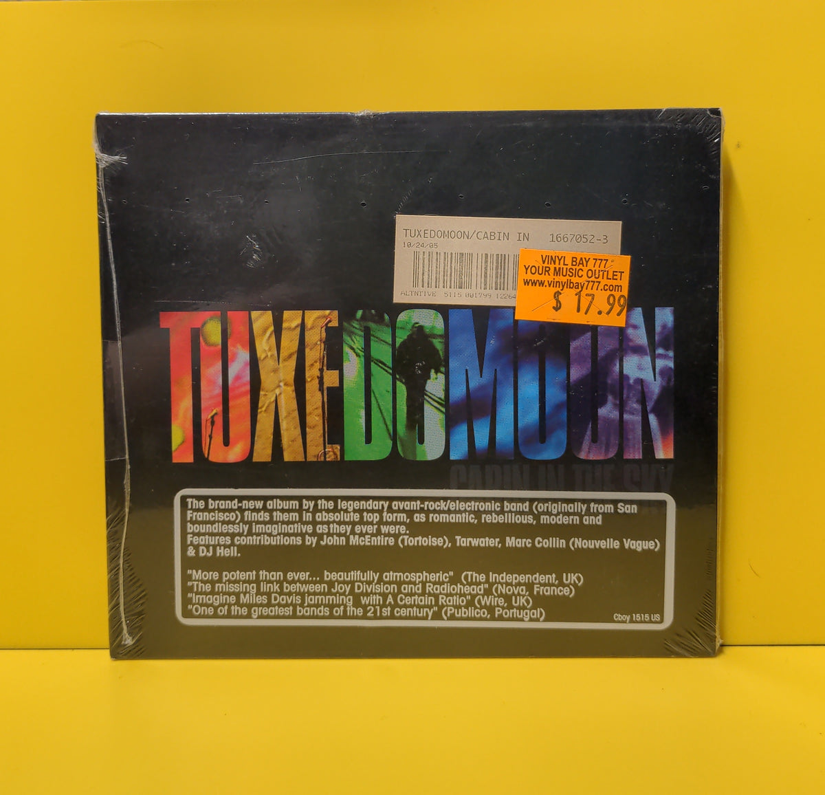 Tuxedomoon - Cabin In The Sky - CBOY 1515 New - Sealed - CDs - Reissue