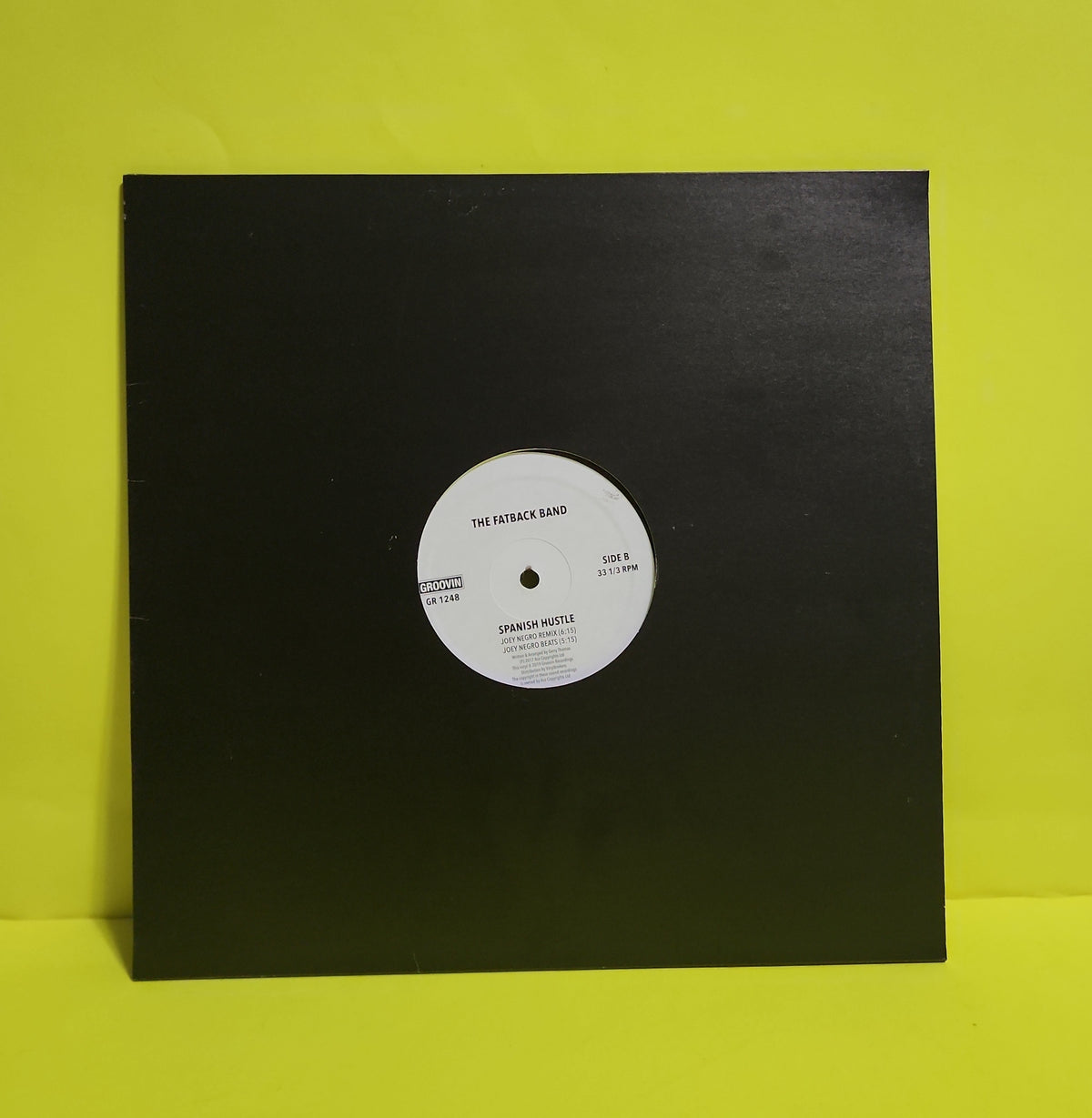 The Fatback Band - Spanish Hustle - 2019 - GR 1248 New - EX - Vinyl