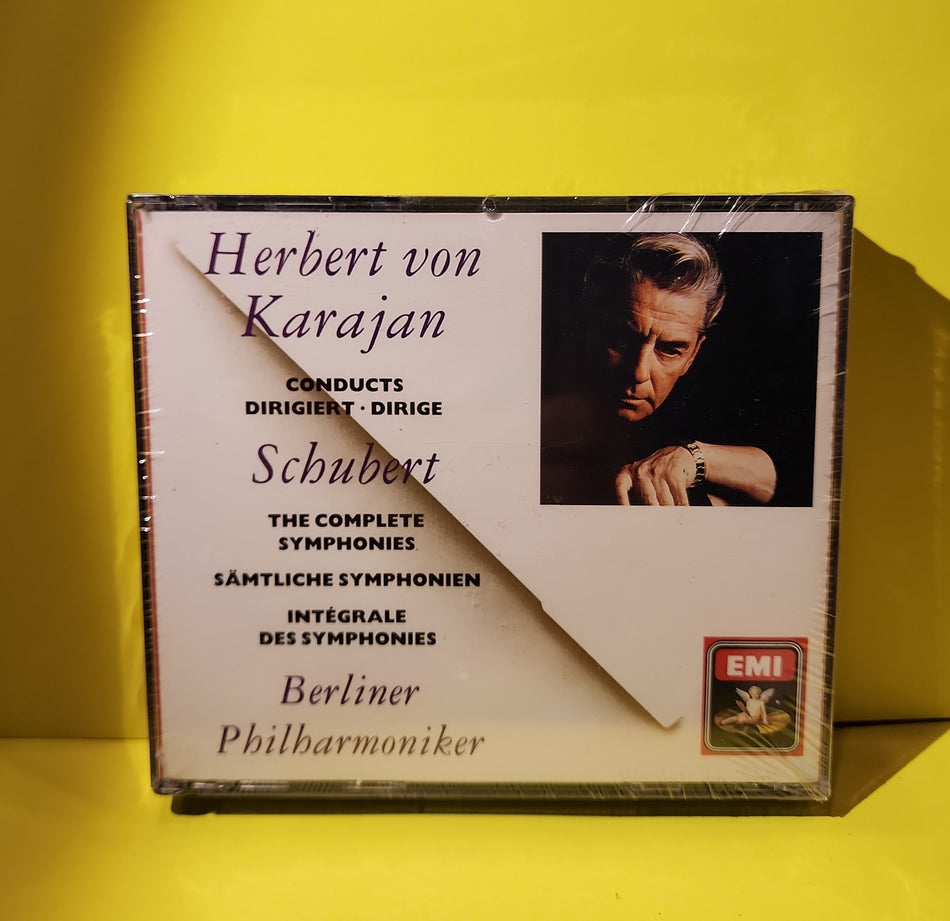 Herbert Von Karajan, Schubert • Berliner Philharmoniker - The Complete Symphonies = Sämtliche Sinfonien = Intégrale Des Symphonies - 1988 - CMS 7 698842 New - Sealed - CDs