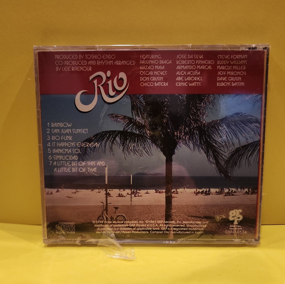 Lee Ritenour - Lee Ritenour in Rio - 1985 - GRP-D 9524 New - Sealed - CDs