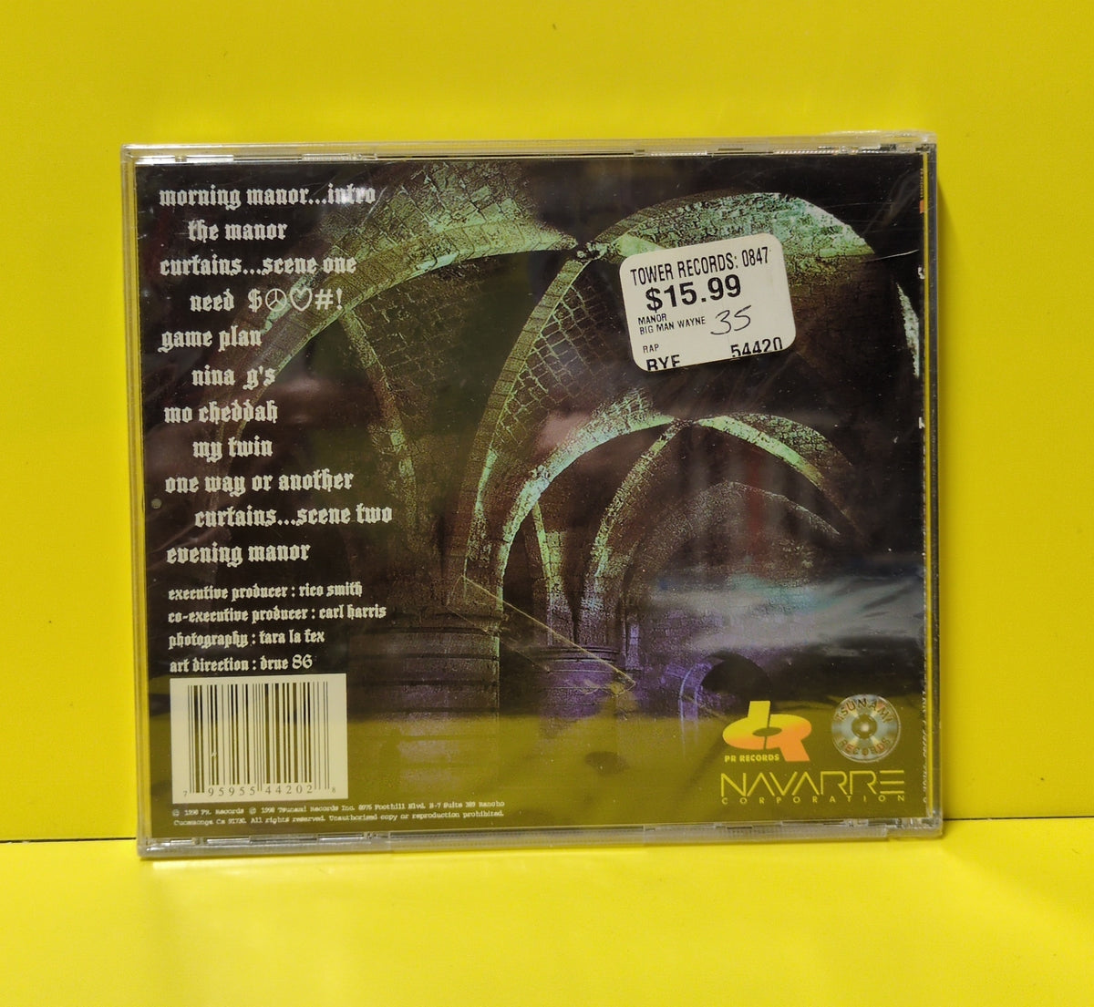 Big Man Wayne - The Manor - 1998 - PRR 7-95955-44202-8 New - Sealed - CDs