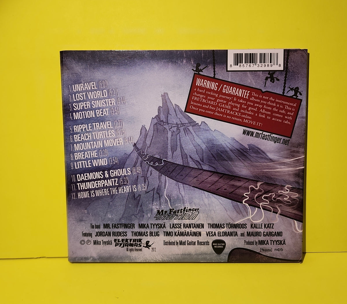Mr Fastfinger - In Motion - 2012 - EJAM-00212 Used - EX - CDs
