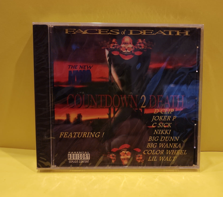 Faces Of Death - Countdown 2 Death - 1997 - MID-3568 New - Sealed - CDs