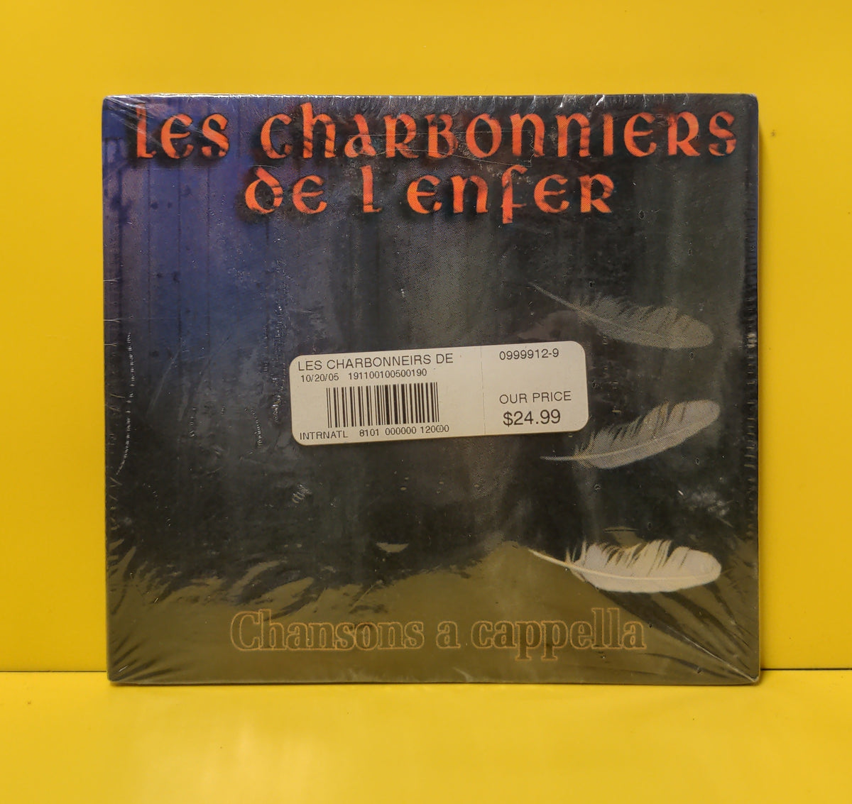 Les Charbonniers De L'Enfer - Chansons A Cappella - 2002 - TRICD-7207 New - Sealed - CDs - Reissue