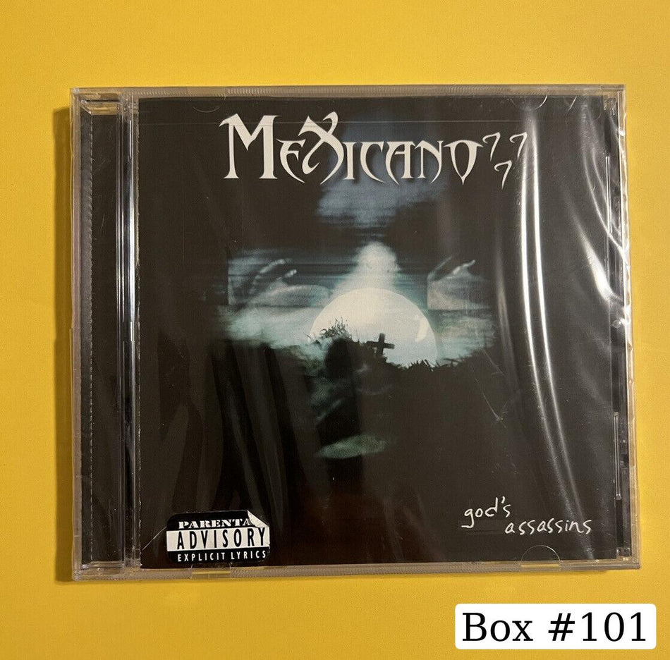 Lot of 10x Rare Sealed CD Mexicano 777 God's Assassins  March 2001 SMA -1001