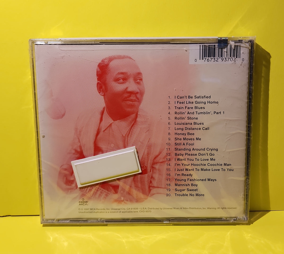 Muddy Waters - His Best 1947 To 1955 - 1997 - CHSD-9370 New - Sealed - CDs