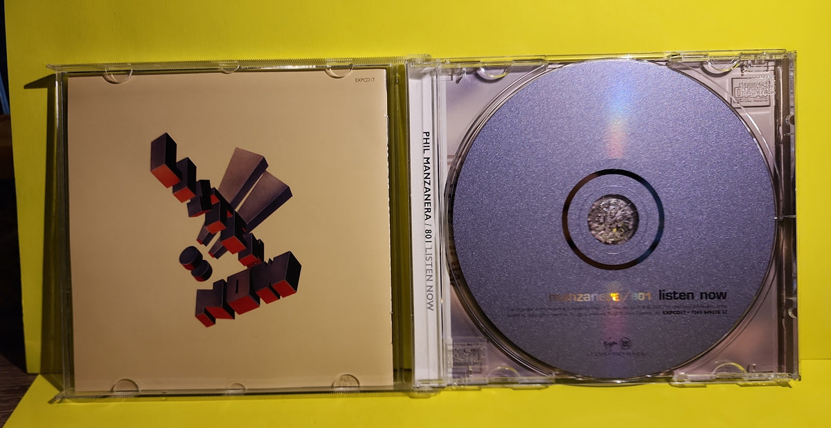 Phil Manzanera / 801 - Listen Now - 2000 - EXPCD17 Used - NM - CDs