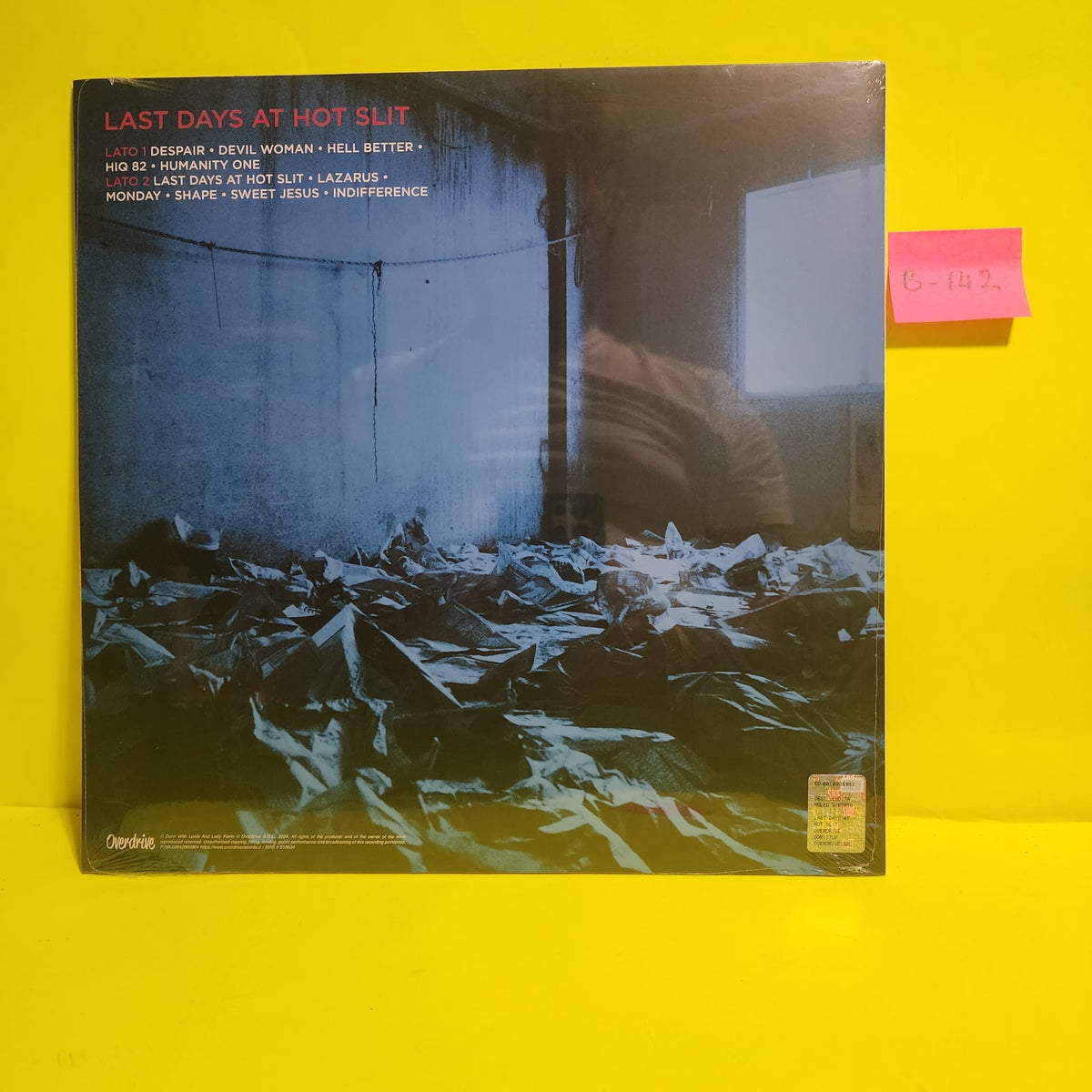 Dunno with Lords And Lady Kevin - Last Days At Hot Slit / Limited Edition Colored Vinyl  - 2024 - ODRLP117 New - Sealed - Vinyl