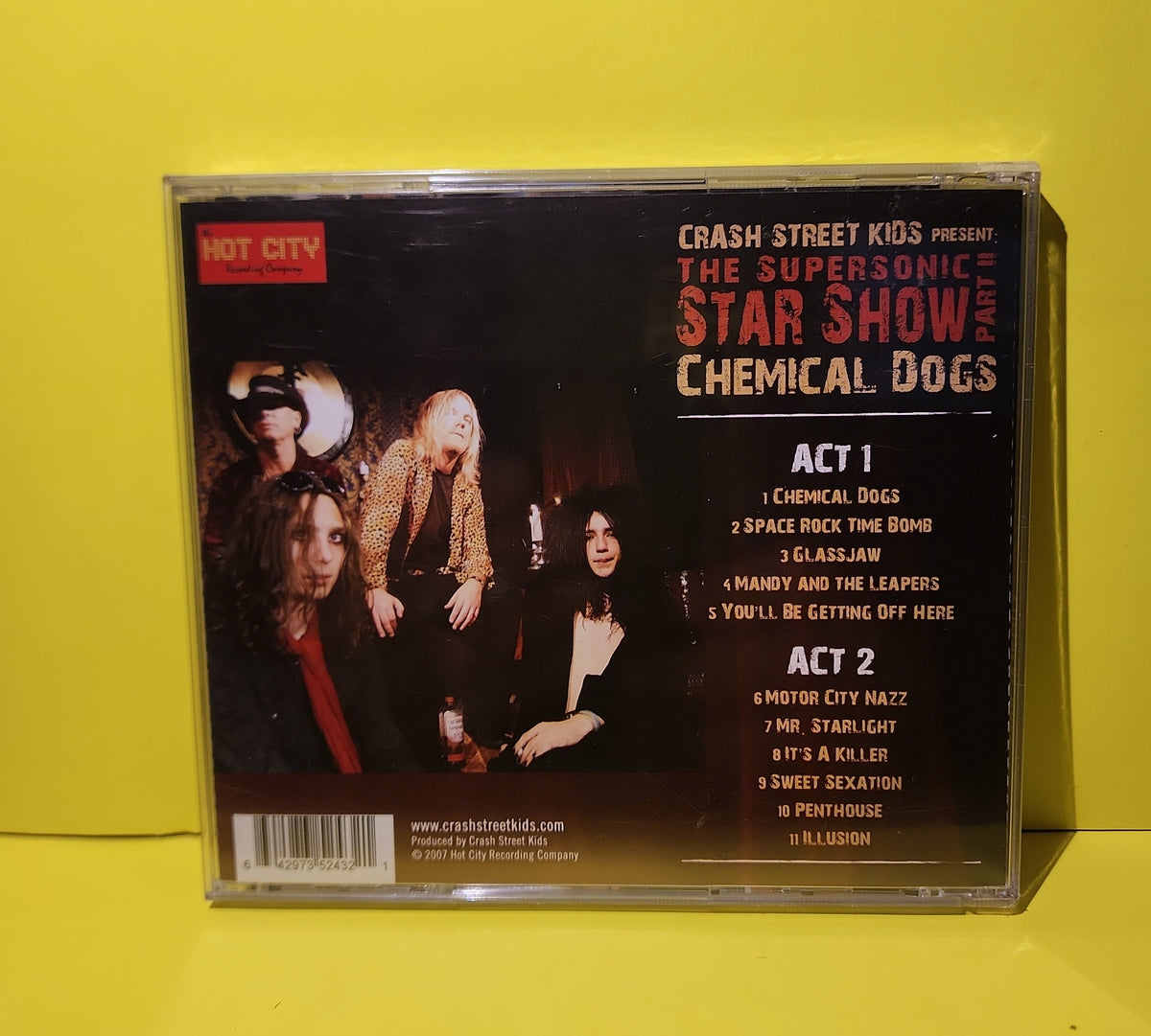 Crash Street Kids - Chemical Dogs - 2007 - New - Sealed - CDs