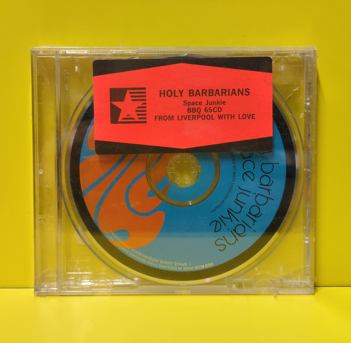 Holy Barbarians - Space Junkie - 1996 - BBQ 65CD New - Sealed - CDs