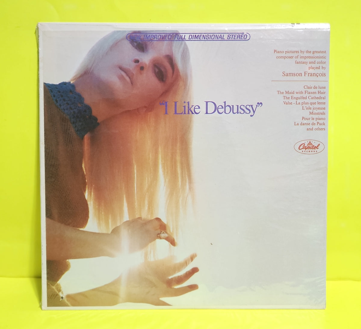 Samson Francois, Claude Debussy - I Like Debussy - SP 8658 New - Sealed - Vinyl