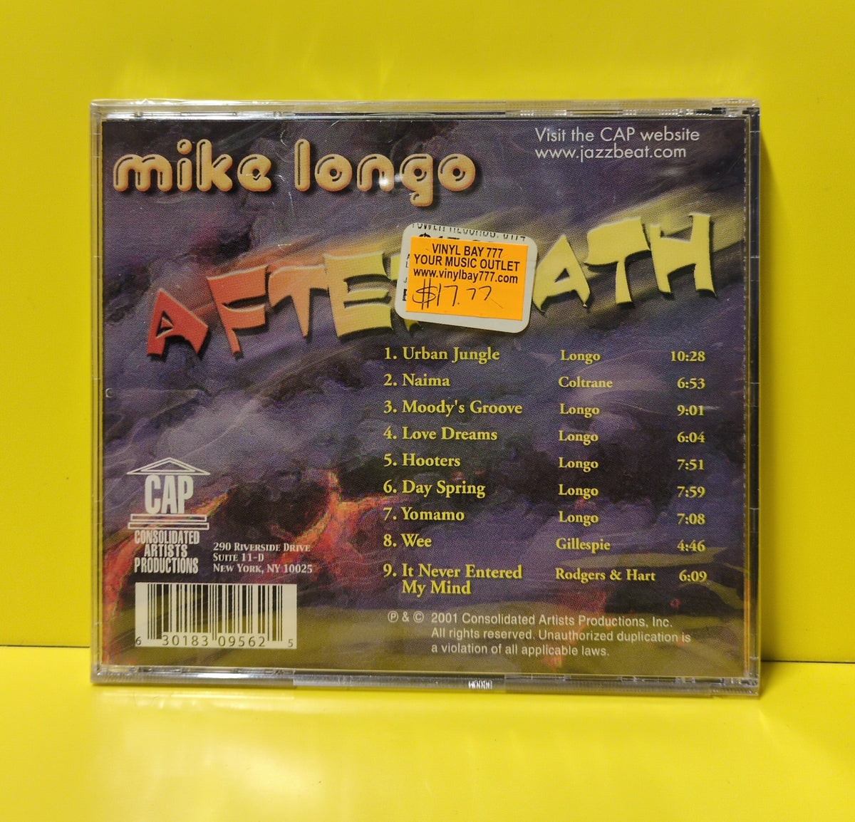 Mike Longo With The New York State Of The Art Jazz Ensemble - Aftermath - 2001 - CAP 956 New - Sealed - CDs