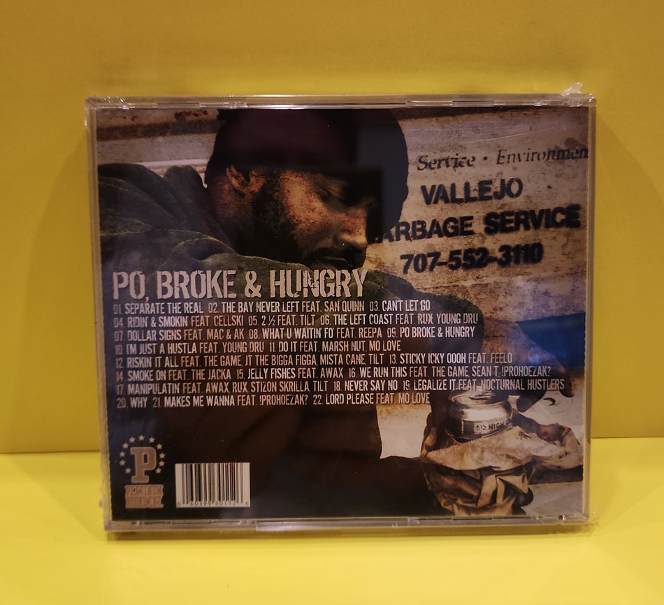 M-Dash - Po, Broke & Hungry - 2004 - New - Sealed - CDs