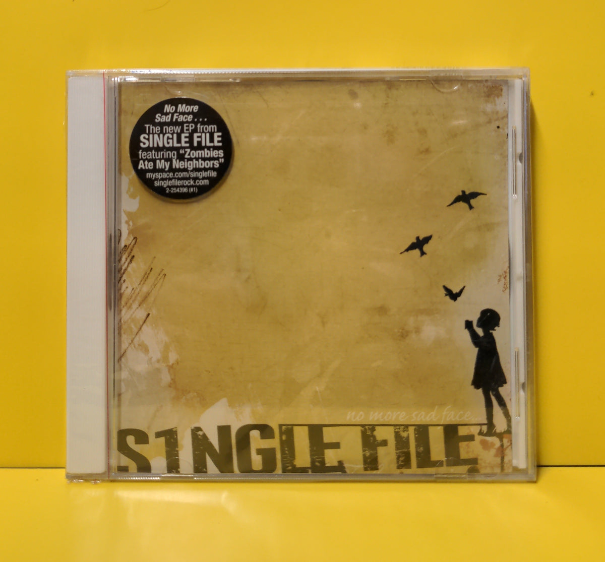 Single File - No More Sad Face - 2007 - 254396-2 New - Sealed - CDs