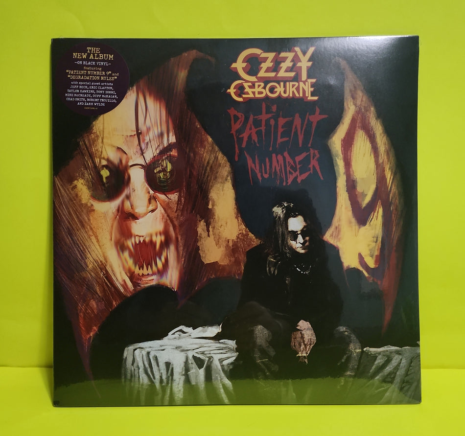 Ozzy Osbourne - Patient Number 9 - 2022 - 19658736981 New - Sealed - Vinyl