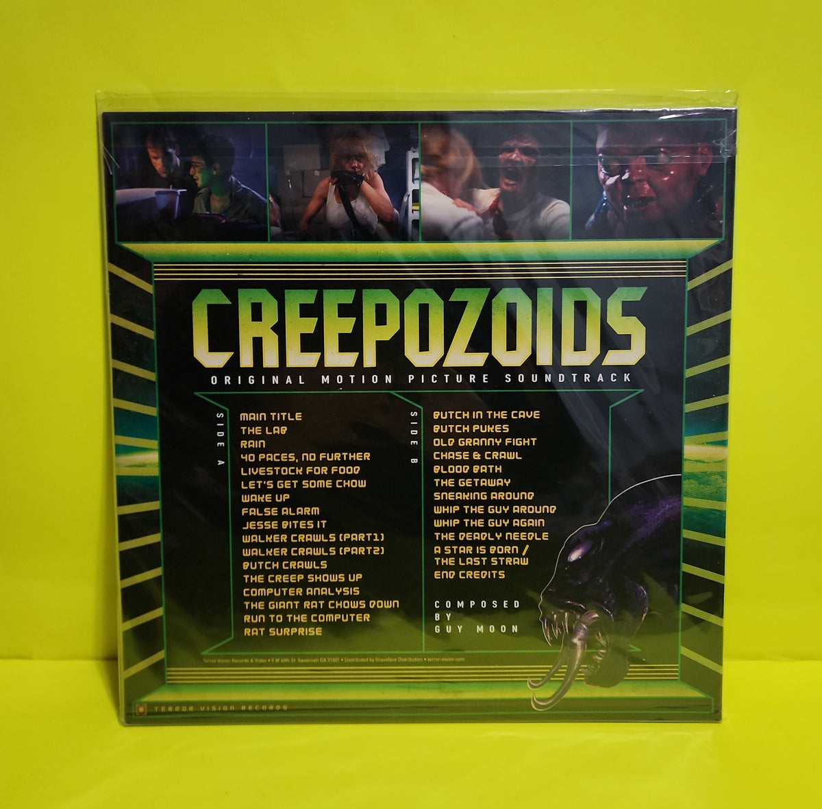 Guy Moon - Creepozoid RSD ( Original Motion Picture Soundtrack) - 2019 - TV-016 New - Sealed - Vinyl