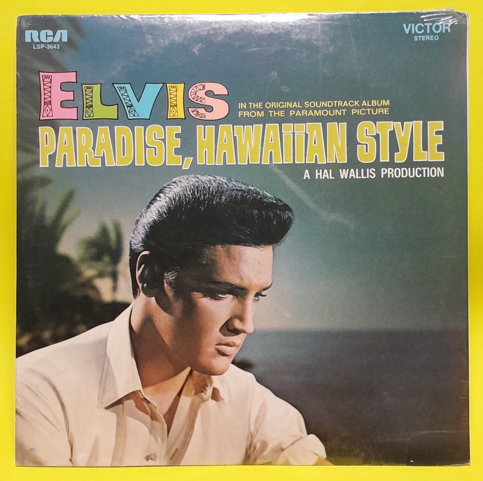 Elvis Presley - Paradise, Hawaiian Style  - 1977 - LSP-3643 New - Sealed - Vinyl