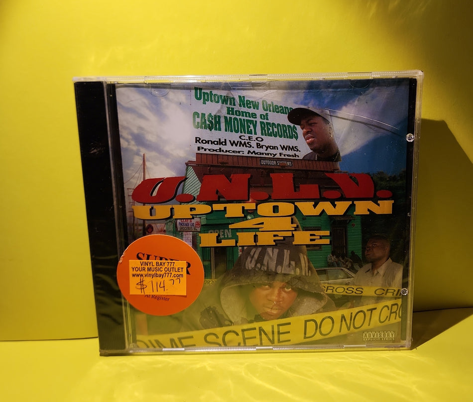 U.N.L.V. - Uptown 4 Life - CMR-9609 New - Sealed - CDs