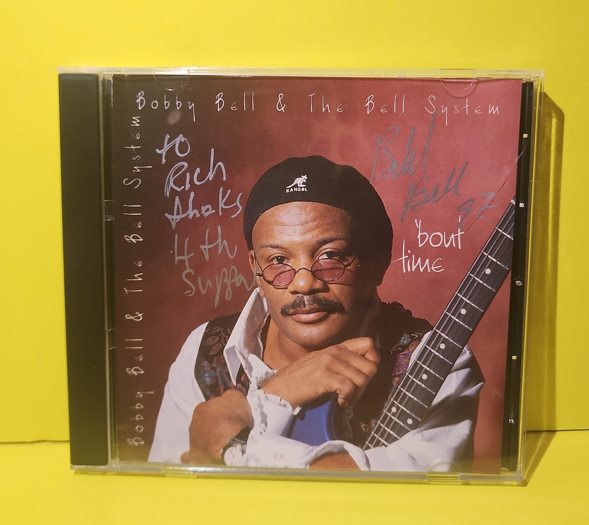 Bobby Bell & The Bell System  - Bout Time / Autographed  - 1996 - Used - EX - CDs