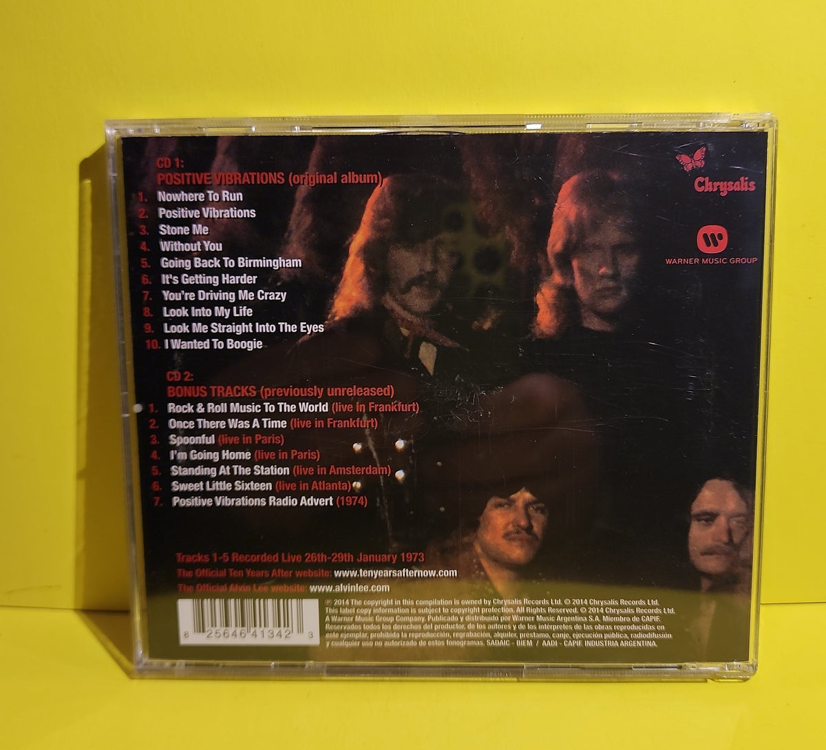 Ten Years After - Positive Vibrations - 2018 - 825646413423 Used - NM - CDs
