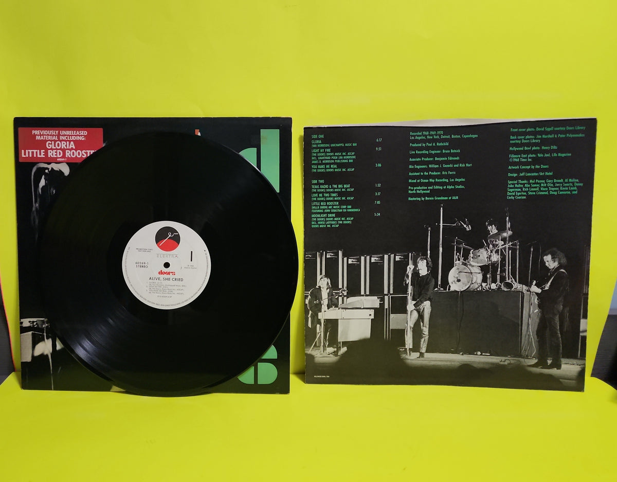 The Doors - Alive, She Cried / Promo - 1983 - 9 60269-1 Used - VG++ - Vinyl