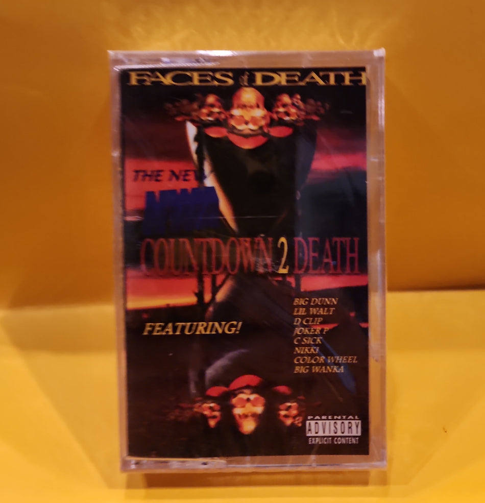 Face of Death  - Countdown 2 Death - 1997 - MID-3568 New - Sealed - cassettes