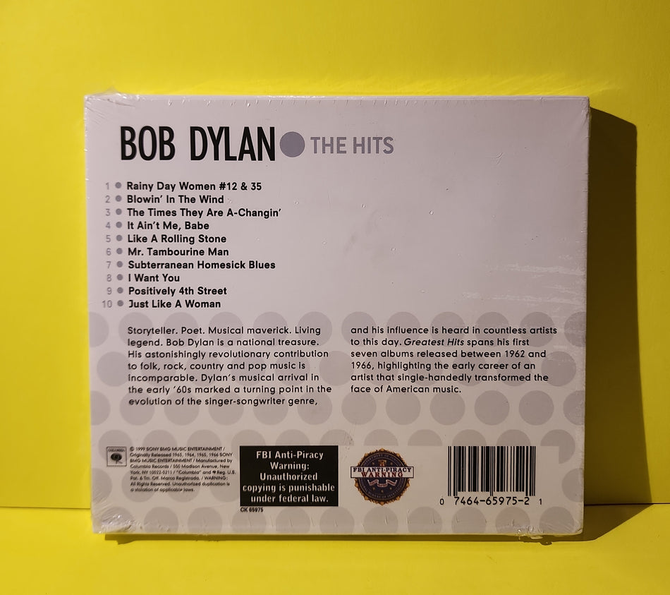 Bob Dylan - Bob Dylan's Greatest Hits - 1999 - CK 65975 New - Sealed - CDs