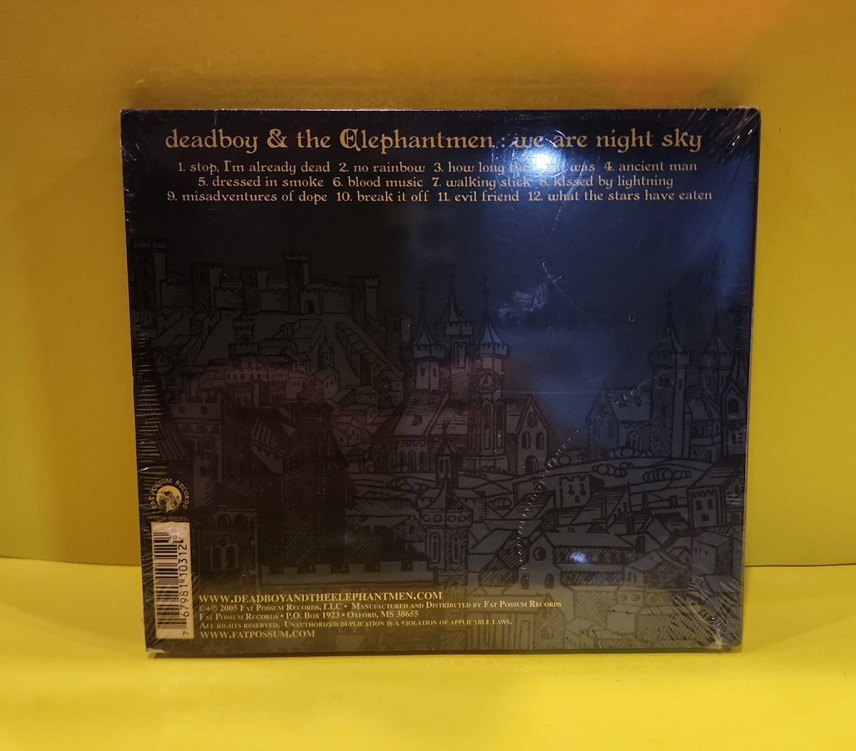 Deadboy & The Elephantmen - We Are Night Sky - 2006 - FP1031-2 New - Sealed - CDs