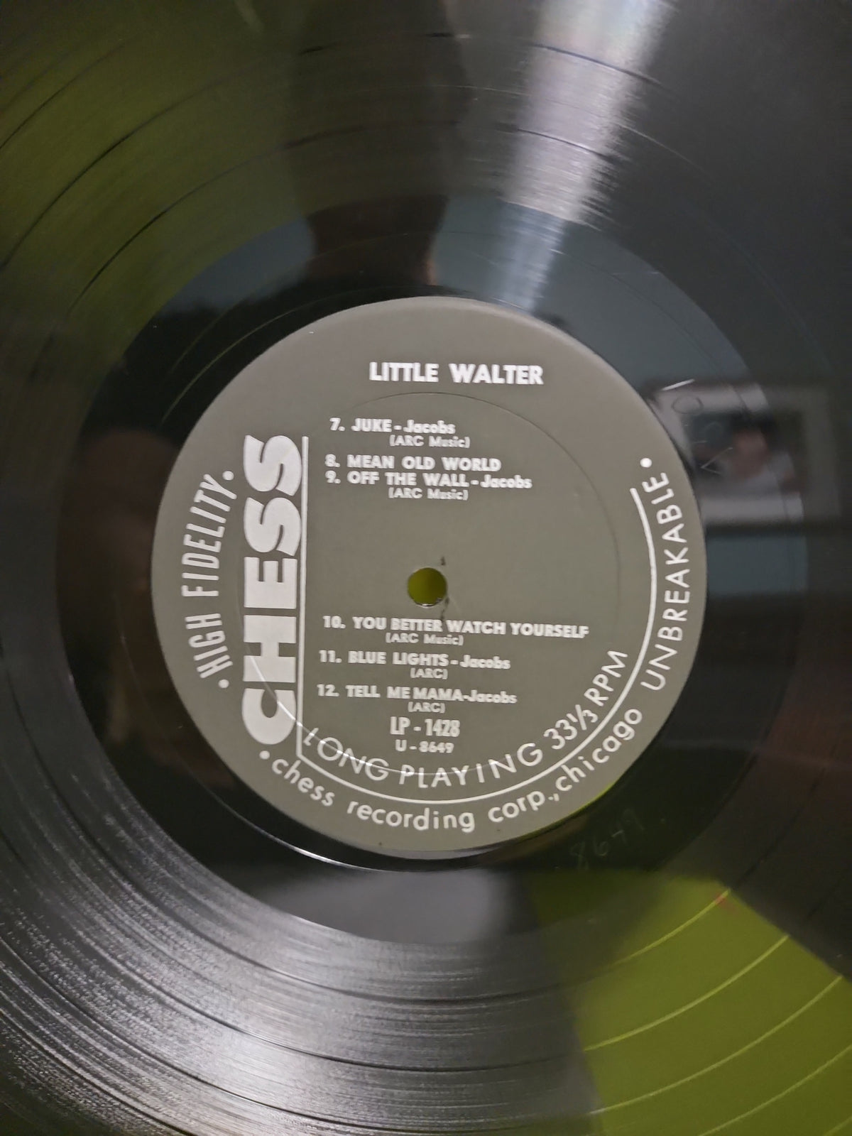 Little Walter - The Best Of Little Walter  - 1957 - LP 1428 Used - VG++ - Vinyl