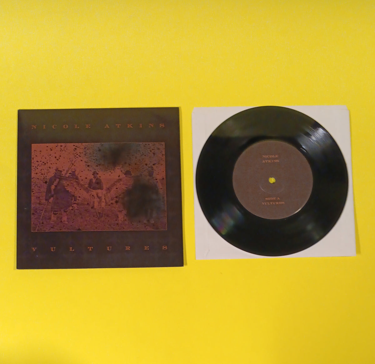 Nicole Atkins - Vultures / Vitamin C 7" - 2010 - Used - EX - Vinyl
